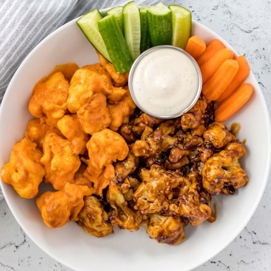Air Fryer Cauliflower Wings