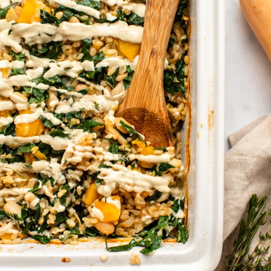 Butternut Squash & Brown Rice
