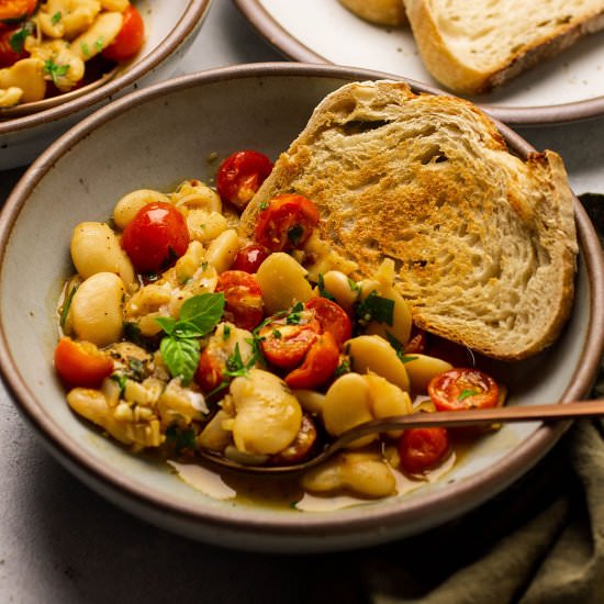 Weeknight Butter Beans