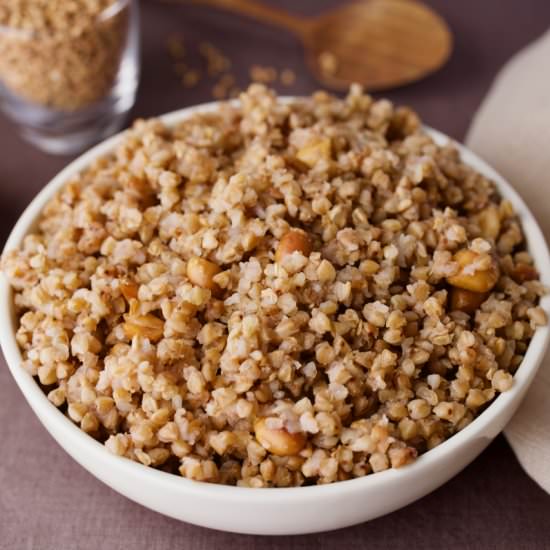 Buckwheat with Peanuts