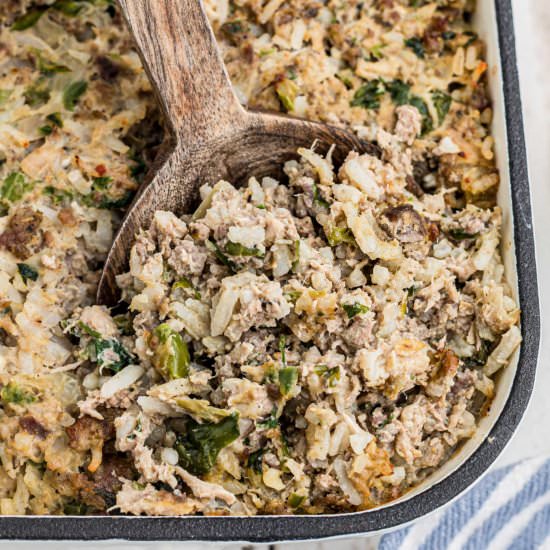 Cajun Rice Dressing