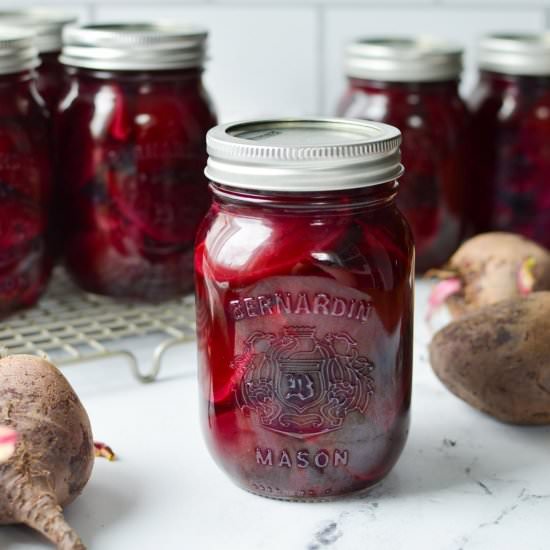 Canning Pickled Beets