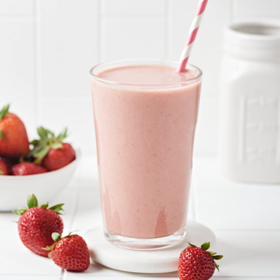 Vegan Strawberry Milk