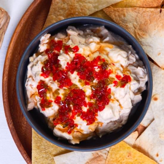Kimchi Cream Cheese Spread