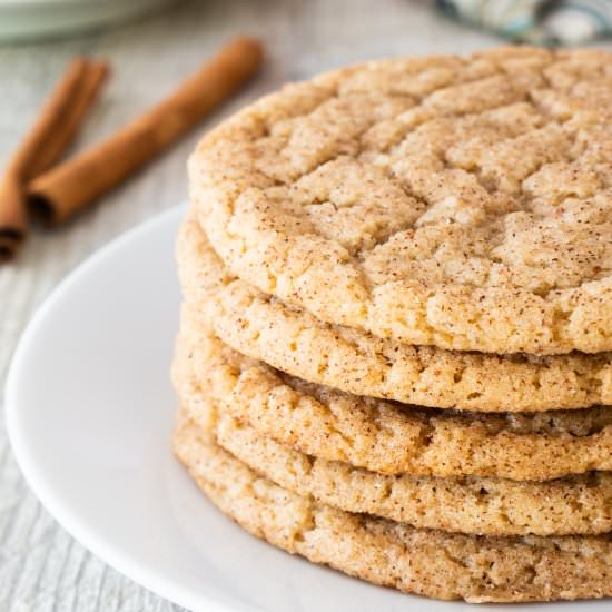 Brown Butter Chai Snickerdoodles