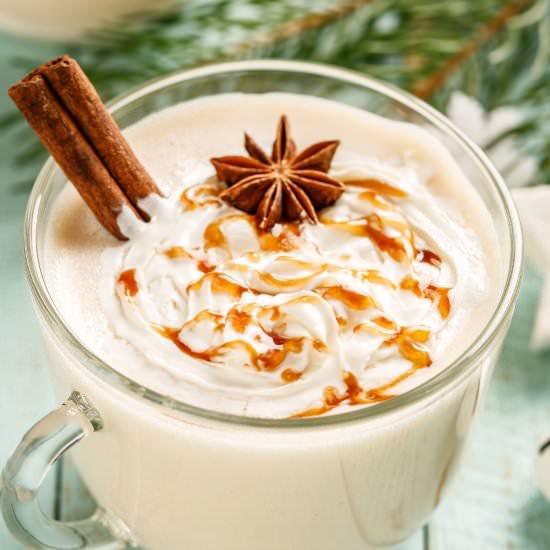 Keto Eggnog