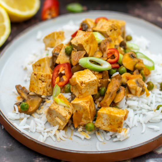 MUSHROOM & TOFU GOCHUJANG CURRY