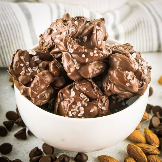 Chocolate Almond Clusters