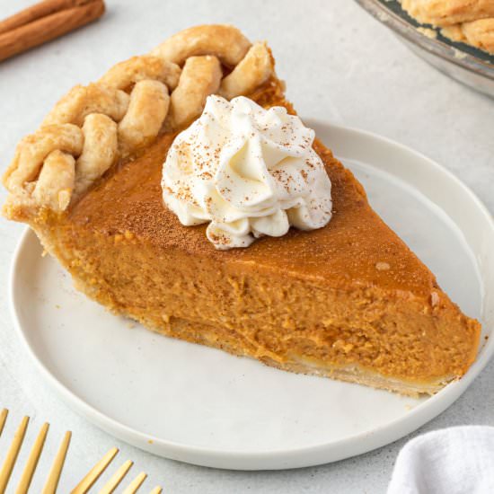 Pumpkin Pie without Evaporated Milk