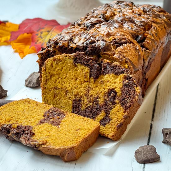 Chocolate Swirl Pumpkin Bread