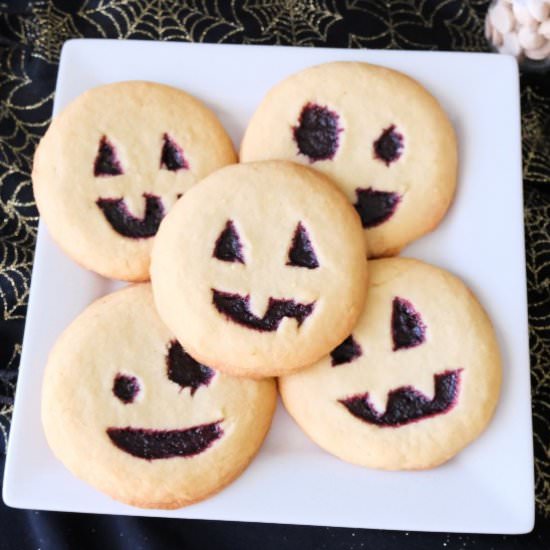 Jack-o’-Lantern Cookies