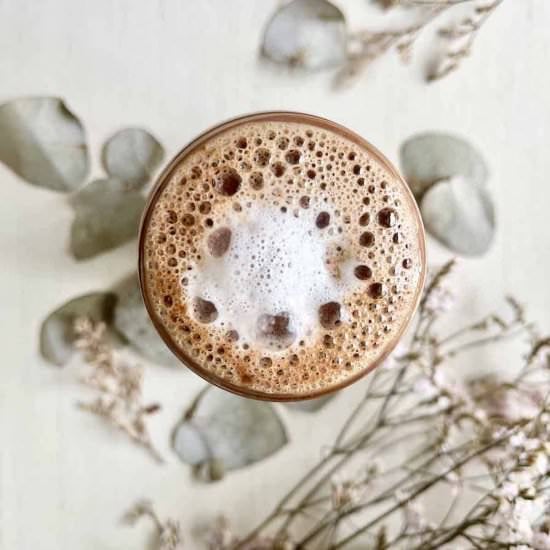 Creamy, chocolatey Nutella Latte