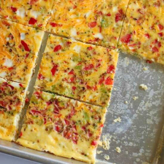 Sheet pan eggs