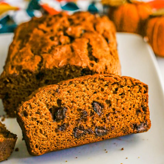 Healthy Pumpkin Bread
