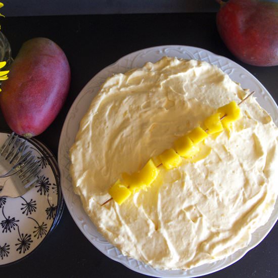 No-Bake Mango Tart