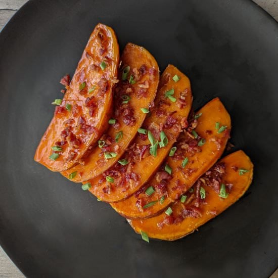 Maple Bacon Sweet Potato Appetizer