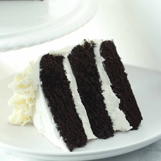Vegan Black Velvet Cake