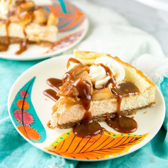 Caramel Apple Cheesecake