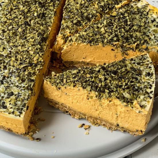 No-bake Pumpkin Cheesecake