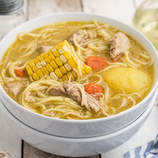 Cuban Chicken Soup
