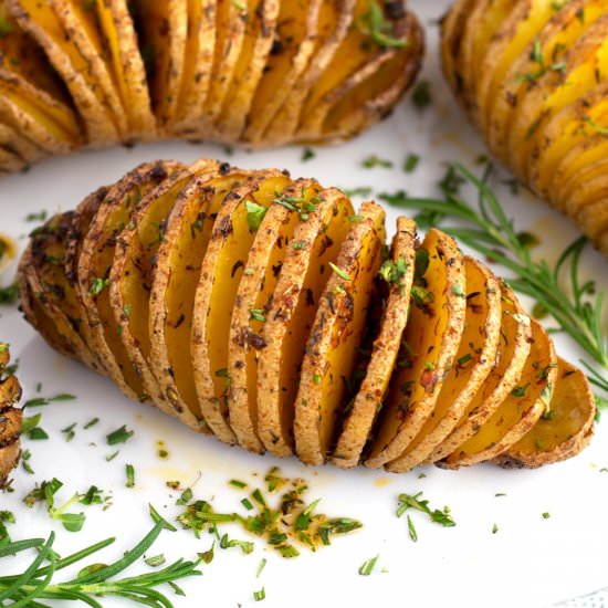 Hasselback Potatoes