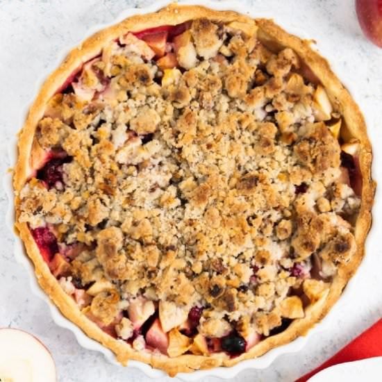 Apple Cranberry Pie