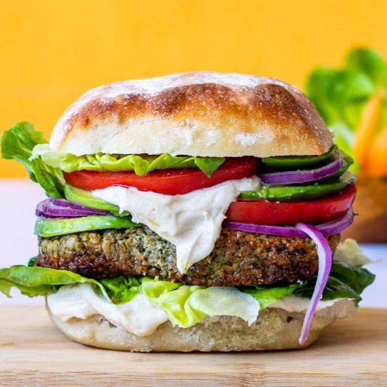 BEST Falafel Sandwich and Sauce