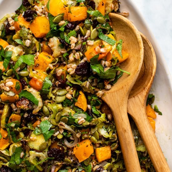 Farro Salad w/ Rosemary Vinaigrette