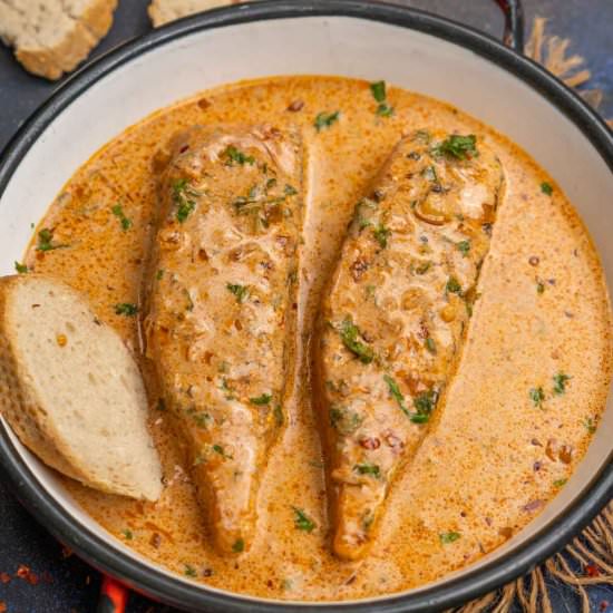 Creamy Garlic Paprika Salmon