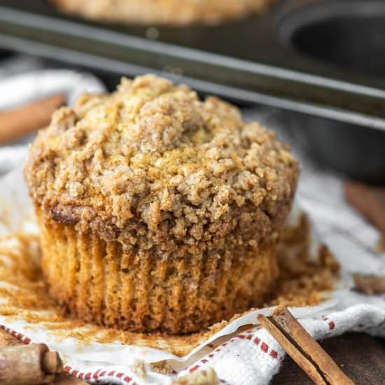 Cinnamon Streusel Muffins