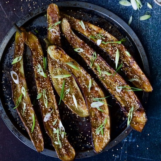 Miso-Glazed Eggplant