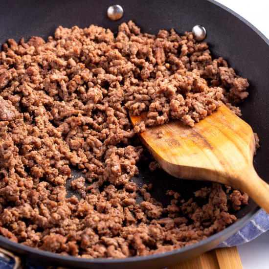 How To Brown Ground Beef