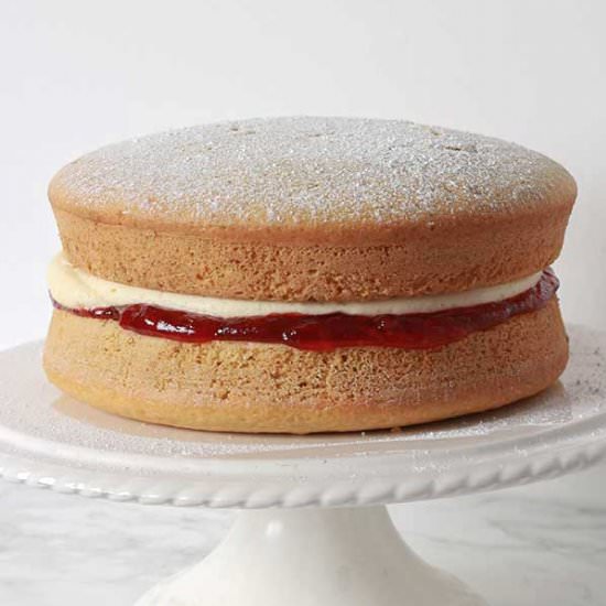 Vegan Victoria Sponge Cake