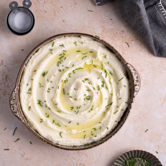 30 Minute Truffle Mashed Potatoes