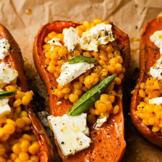 Stuffed Honeynut Squash