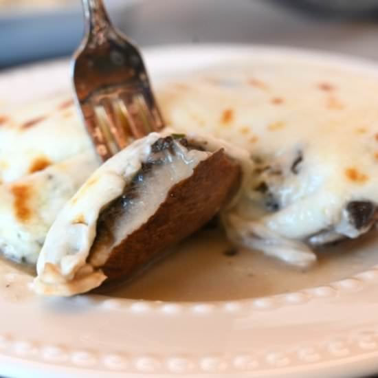 Easy Keto Stuffed Mushrooms