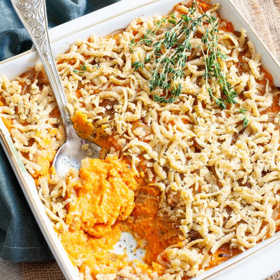 Vegan Sweet Potato Casserole