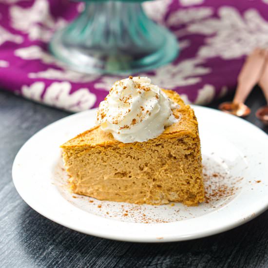 Keto Pumpkin AIr Fryer Cheesecake