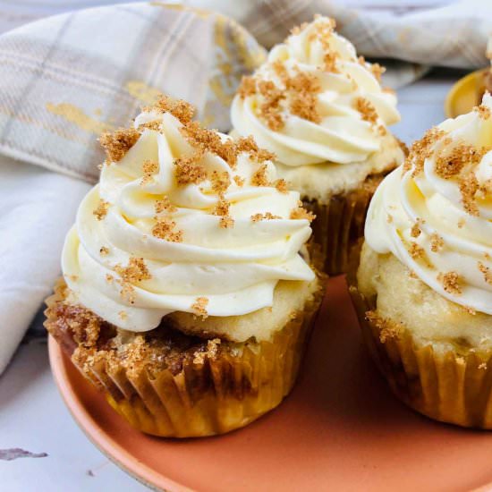 Banana Cinnamon Cupcakes