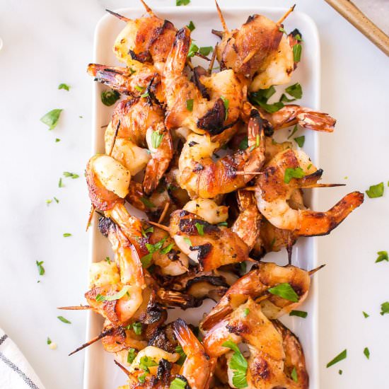 Bacon Wrapped Shrimp