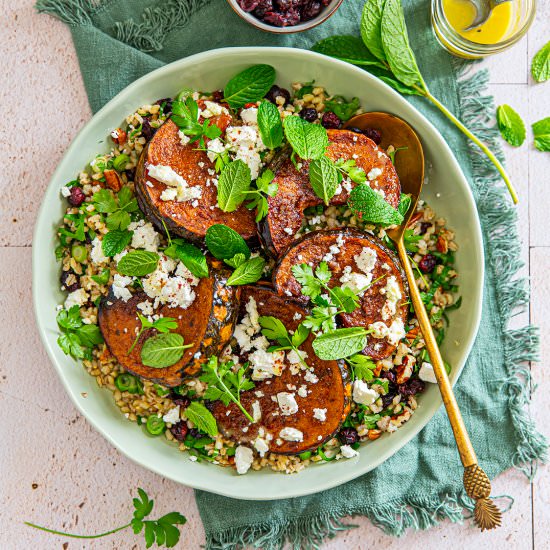 Spiced Pumpkin & Pearl Barley Salad