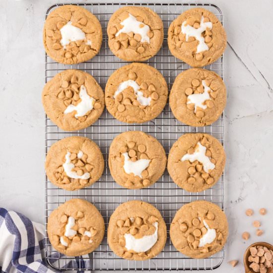 Fluffernutter Cookies
