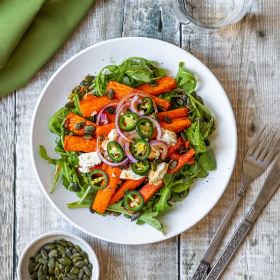 Air Fried Carrot Salad