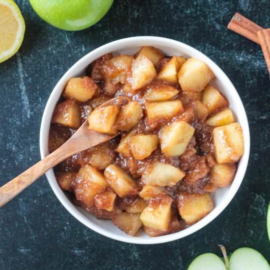 Stovetop Cinnamon Apples