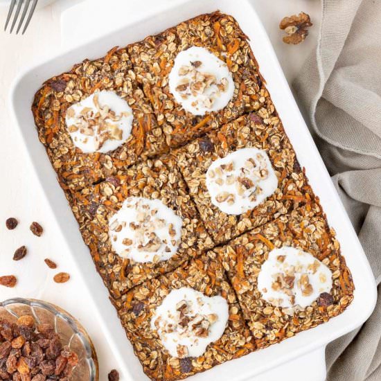 Baked Carrot Cake Oatmeal