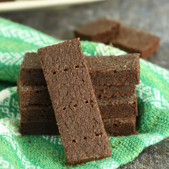 Chocolate Shortbread Cookies