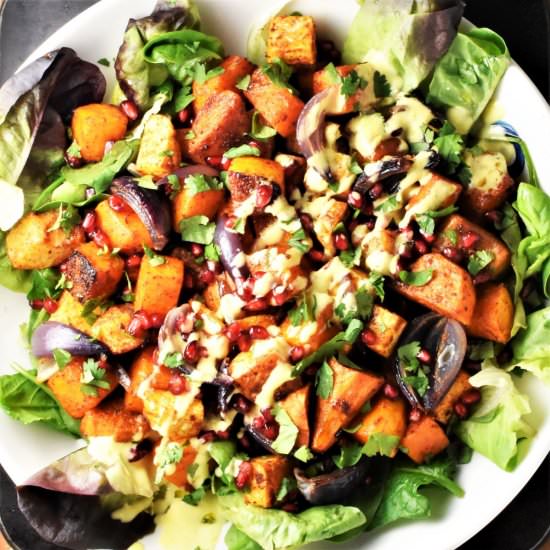 Spiced Roasted Vegetable Salad