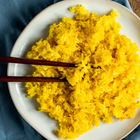 Nasi Kunyit (Turmeric Rice)