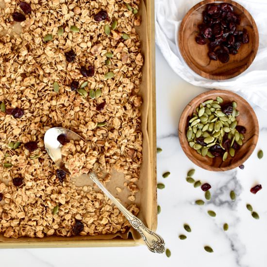 Maple Walnut Granola
