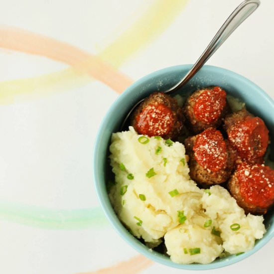 Almond Milk Mashed Potatoes